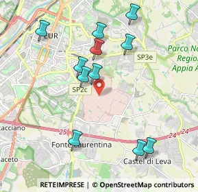 Mappa Via dei Carristi, 00143 Roma RM, Italia (2.15273)