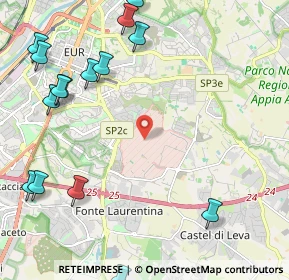 Mappa Via dei Carristi, 00143 Roma RM, Italia (3.20563)