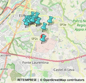 Mappa Via dei Carristi, 00143 Roma RM, Italia (1.77231)