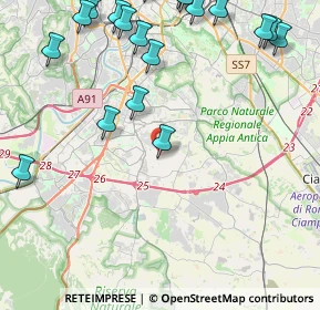 Mappa Via dei Carristi, 00143 Roma RM, Italia (6.227)