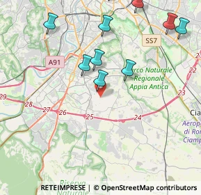 Mappa Via dei Carristi, 00143 Roma RM, Italia (5.28455)