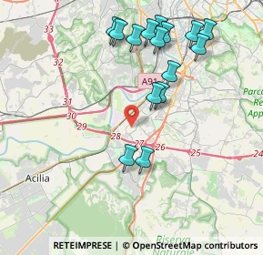 Mappa Via Monte dei Nove Draghi, 00144 Roma RM, Italia (4.414)