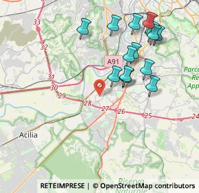 Mappa Via Monte dei Nove Draghi, 00144 Roma RM, Italia (4.30857)