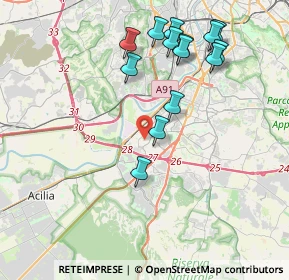 Mappa Via Monte dei Nove Draghi, 00144 Roma RM, Italia (4.35857)