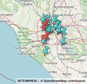 Mappa Via Monte dei Nove Draghi, 00144 Roma RM, Italia (10.551)