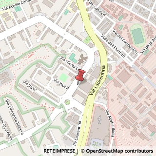 Mappa Via Francesco Sapori, 65, 00143 Roma, Roma (Lazio)