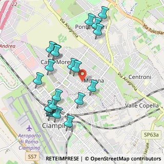 Mappa Via Samo, 00118 Roma RM, Italia (1.116)