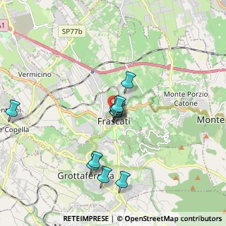Mappa Via Sciadonna angolo, 00044 Frascati RM, Italia (1.67545)