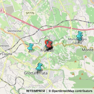Mappa Via Sciadonna angolo, 00044 Frascati RM, Italia (1.22077)
