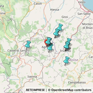 Mappa Via Aquilonia, 86081 Agnone IS, Italia (10.58)