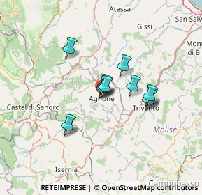 Mappa Via Aquilonia, 86081 Agnone IS, Italia (10.19769)