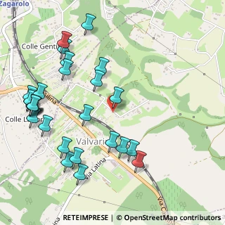 Mappa Via Colle del Verdone, 00030 San Cesareo RM, Italia (0.66786)