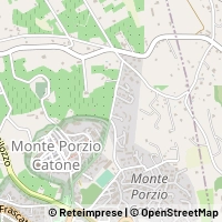 Mapa Monte Porzio Catone