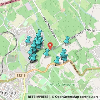 Mappa Via Frascati Colonna, 00044 Frascati RM, Italia (0.39643)