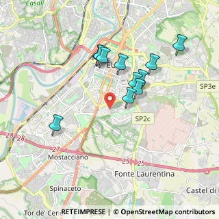 Mappa Via Bontempelli Massimo, 00144 Roma RM, Italia (1.77182)