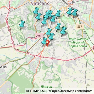 Mappa Via Bontempelli Massimo, 00144 Roma RM, Italia (4.65778)