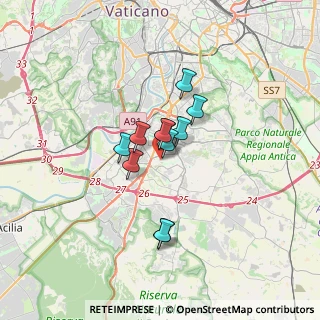 Mappa Via Bontempelli Massimo, 00144 Roma RM, Italia (2.26455)