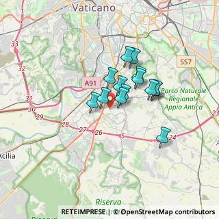 Mappa Via Bontempelli Massimo, 00144 Roma RM, Italia (2.53929)