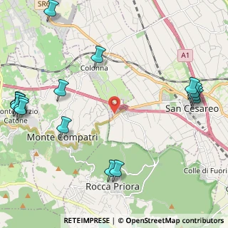 Mappa Via del Progresso, 00030 San Cesareo RM, Italia (3.246)