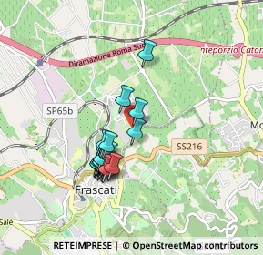 Mappa Via dei Laterensi, 00044 Frascati RM, Italia (0.802)