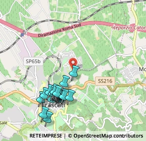 Mappa Via dei Laterensi, 00044 Frascati RM, Italia (1.1)