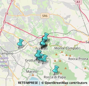 Mappa Via dei Laterensi, 00044 Frascati RM, Italia (2.64833)