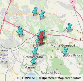 Mappa Via dei Laterensi, 00044 Frascati RM, Italia (2.94)