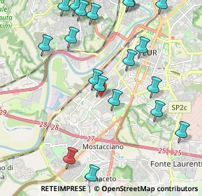 Mappa Via del Pianeta Venere, 00144 Roma RM, Italia (2.687)