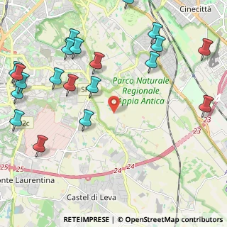 Mappa Via Mario Taparelli, 00178 Roma RM, Italia (3.069)