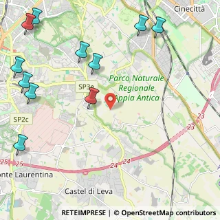 Mappa Via Mario Taparelli, 00178 Roma RM, Italia (3.31727)