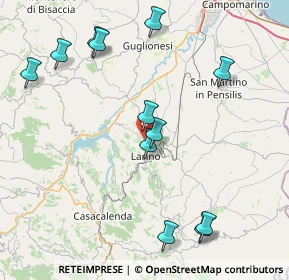 Mappa Contrada Acquara, 86035 Larino CB, Italia (9.62333)