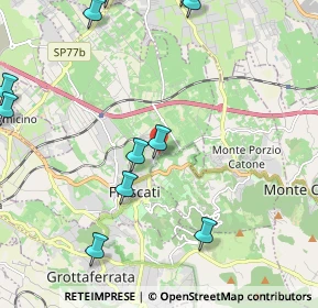 Mappa Via Frascati Colonna, 00044 Roma RM, Italia (2.94455)