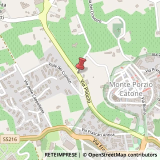 Mappa Via S.Antonino Sec, 6, 00040 Monte Porzio Catone, Roma (Lazio)