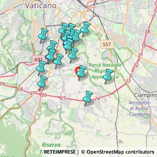 Mappa Vicolo della Cecchignoletta, 00143 Roma RM, Italia (3.831)