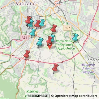 Mappa Vicolo della Cecchignoletta, 00143 Roma RM, Italia (3.73214)
