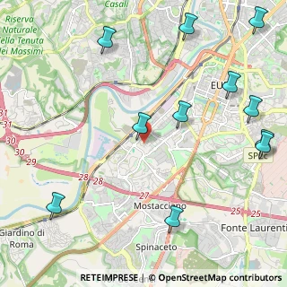 Mappa Via Renato Togni, 00144 Roma RM, Italia (3.04)