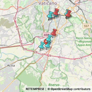 Mappa Viale della Grande Muraglia, 00144 Roma RM, Italia (4.22818)