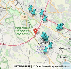 Mappa Galleria Circonvallazione Meridionale, 00178 Roma RM, Italia (3.915)