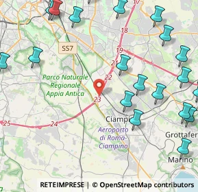 Mappa Galleria Circonvallazione Meridionale, 00178 Roma RM, Italia (6.287)