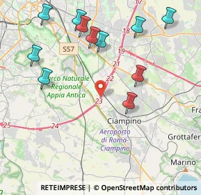Mappa Galleria Circonvallazione Meridionale, 00178 Roma RM, Italia (5.09091)