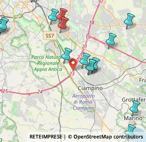 Mappa Galleria Circonvallazione Meridionale, 00178 Roma RM, Italia (6.507)