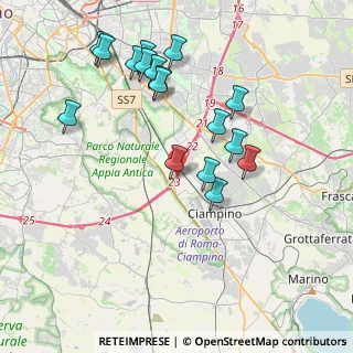 Mappa Galleria Circonvallazione Meridionale, 00178 Roma RM, Italia (4.22412)