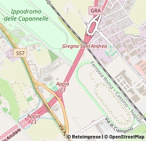 Mappa Galleria Circonvallazione Meridionale, 00178 Roma RM, Italia (0.49231)
