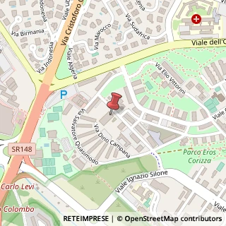 Mappa Via Vitaliano Brancati, 20, 00144 Roma, Roma (Lazio)