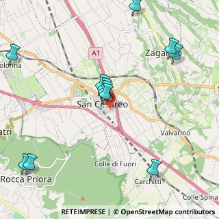 Mappa Viale del Lavoro, 00030 San Cesareo RM, Italia (2.66455)