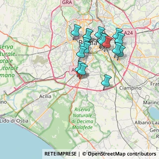 Mappa Centro commerciale, 00144 Roma RM, Italia (7.27706)