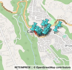 Mappa Via Camillo Benso di Cavour, 00033 Cave RM, Italia (0.238)