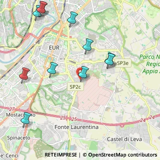 Mappa Piazza Lodovico Cerva, 00143 Roma RM, Italia (2.72636)