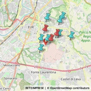 Mappa Piazza Lodovico Cerva, 00143 Roma RM, Italia (1.48727)