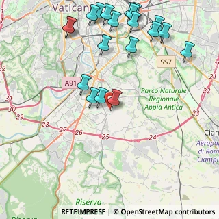 Mappa Piazza Lodovico Cerva, 00143 Roma RM, Italia (5.608)